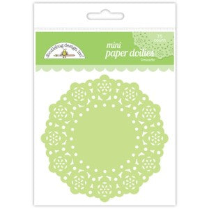 Doodlebug MINI Paper Doilies Limeade