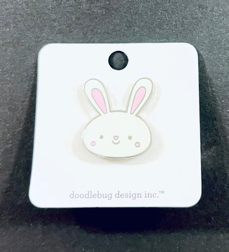 Doodlebug Collectible Pin - Bunny