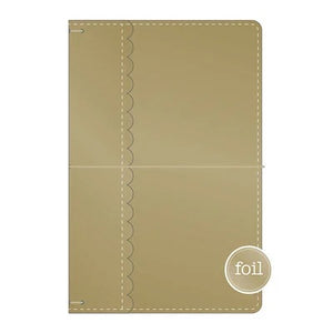 Doodlebug Travelers Notebook- Gold