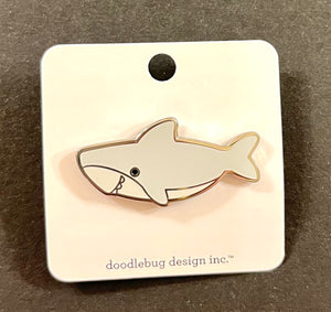 Doodlebug Collectible Pin- Sammy Shark
