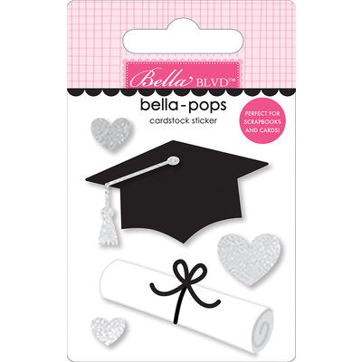 Bella Blvd Cap & Gown Bella-Pop Grad Goals