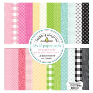 Doodlebug My Happy Petite Print Paper Pack