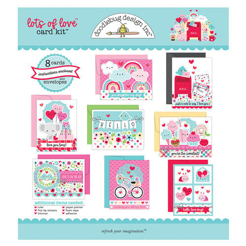 Doodlebug Lots of Love Card Kit