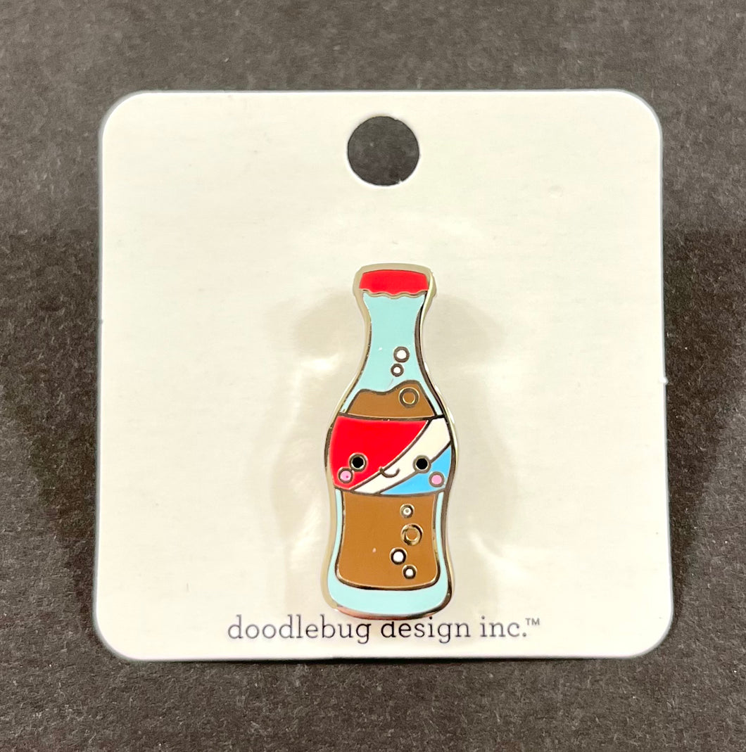 Doodlebug Collectible Pin- Soda