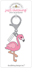 Load image into Gallery viewer, Doodlebug Seaside Summer Key Chain Charm