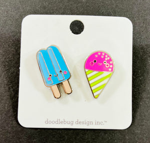 Doodlebug Collectible Pin- Sweet Treats