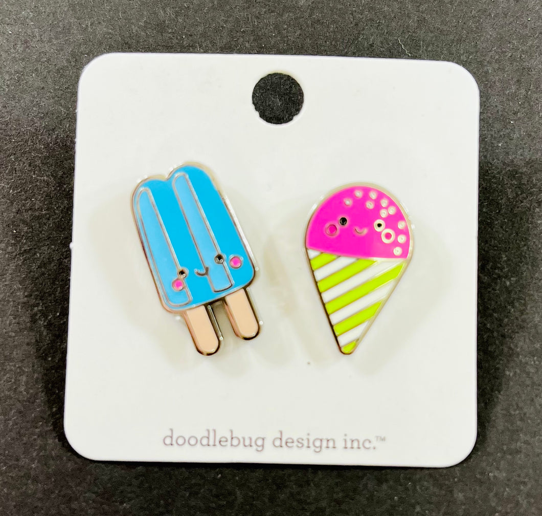 Doodlebug Collectible Pin- Sweet Treats