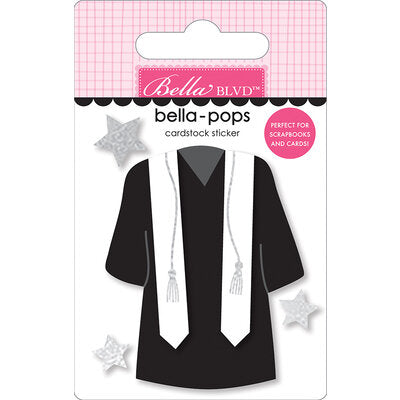 Bella Blvd Cap & Gown Bella-Pop With Honors