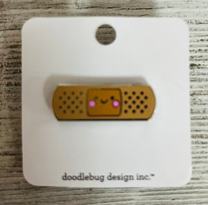 Doodlebug Collectible Bandaid Pin