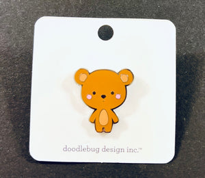Doodlebug Collectible Pin - Baby Bear
