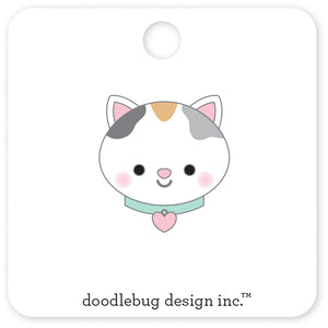 Doodlebug Pretty Kitty Collectible Pin Effie