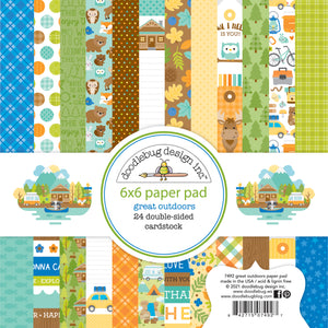 Doodlebug Great Outdoors 6x6 Paper Pad