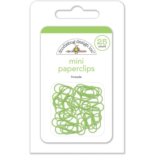 Doodlebug Paper Clips Limeade